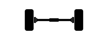 Halter ikonu. düz tasarım vektör çizimi