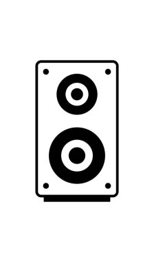 woofer vektör illüstrasyon grafik tasarımı