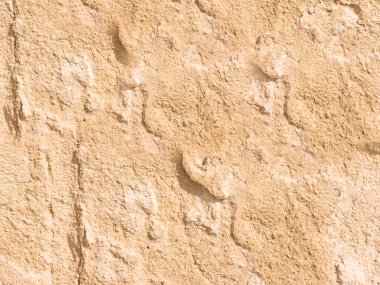 Eski taş duvarın çatlak dokusu