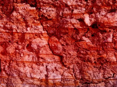 Kırmızı taşlı doku, grunge arkaplan