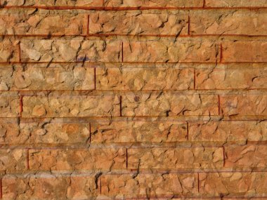 Eski tuğla duvar arkaplanı, doku