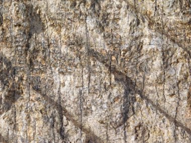 Bahçede taş dokusu, yakın görüş.