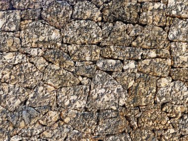 Arka plan için Bahçedeki Taş Doku 'nun yakın plan çekimi.