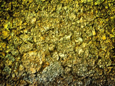 Arkaplan için sarı renkli taş dokunun yakın plan çekimi