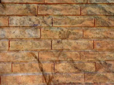 tuğla duvar arkaplanı, taş yapı