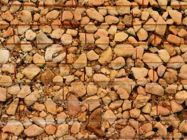 Arkaplan için taş dokusunun yakın plan görüntüsü