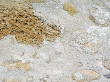 Bahçede taş dokusu, yakın görüş.