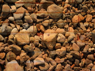 Grunge dokusu, eski taş duvar arkaplanı