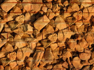 Arkaplan için taş dokusunun yakın plan görüntüsü