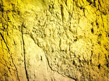Arkaplan için sarı renkli taş dokunun yakın plan çekimi