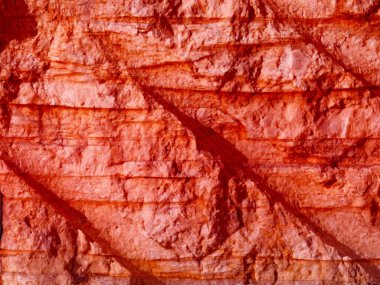 Kırmızı taşlı doku, grunge arkaplan