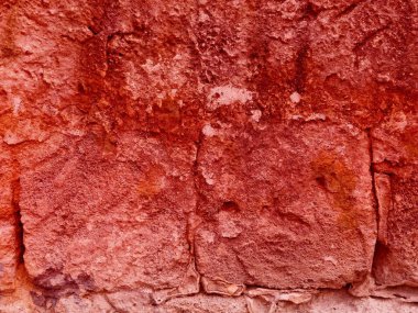 Kırmızı taşlı doku, grunge arkaplan
