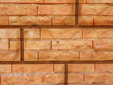 Eski tuğla duvar arkaplanı, doku