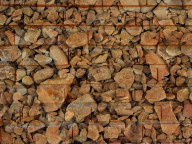 Arkaplan için taş dokusunun yakın plan görüntüsü