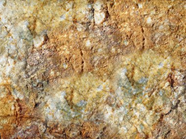 Eski taş duvarın çatlak dokusu