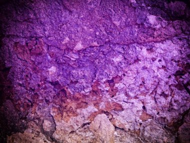 Arkaplan için mor renkli taş dokunun yakın plan çekimi