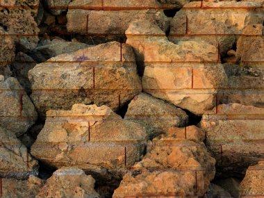 eski taş duvar arka plan, doku