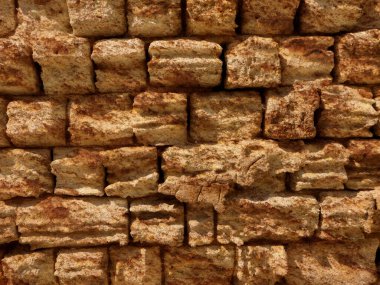 Arka plan için Bahçedeki Taş Doku 'nun yakın plan çekimi.