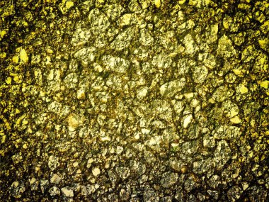 Arkaplan için sarı renkli taş dokunun yakın plan çekimi