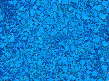 Arkaplan için mavi renkli taş dokunun yakın plan çekimi