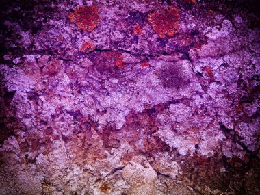 Arka plan için renkli mor taş dokunun yakın plan çekimi.