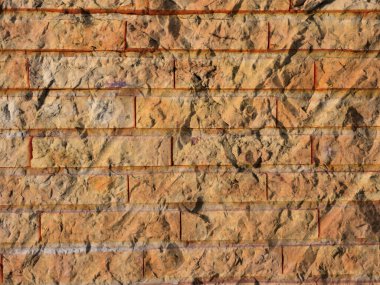 Eski tuğla duvar arkaplanı, doku