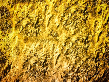 Arkaplan için sarı renkli taş dokunun yakın plan çekimi