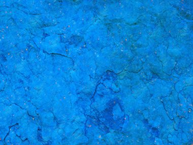 Arkaplan için mavi renkli taş dokunun yakın plan çekimi