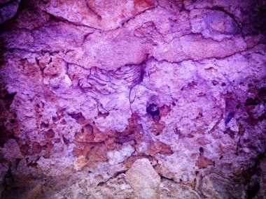 Arkaplan için mor renkli taş dokunun yakın plan çekimi