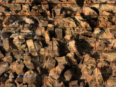 Arkaplan için taş dokusunun yakın plan görüntüsü