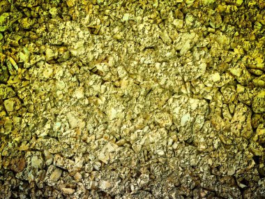 Arkaplan için sarı renkli taş dokunun yakın plan çekimi