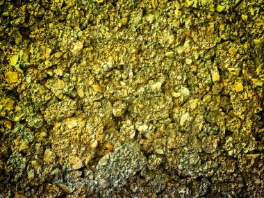 Arkaplan için sarı renkli taş dokunun yakın plan çekimi