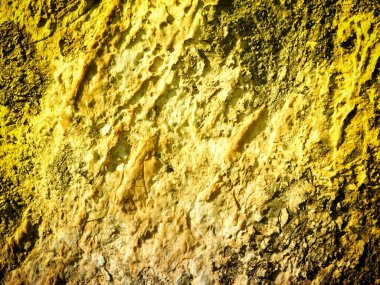 Arkaplan için sarı renkli taş dokunun yakın plan çekimi