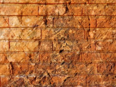 tuğla duvar arkaplanı, eski yapı dokusu