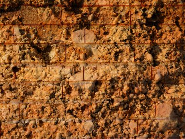 Taş dokusu bahçede