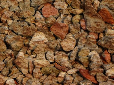 Taş dokusu bahçede