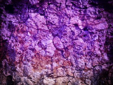 Arkaplan için mor renkli taş dokunun yakın plan çekimi