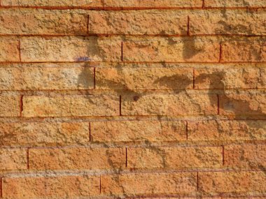 Eski tuğla duvar arkaplanı, doku