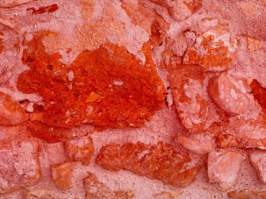 Kırmızı taşlı doku, grunge arkaplan