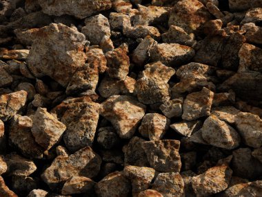 Taş dokusu bahçede