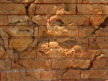 Taş dokusu bahçede