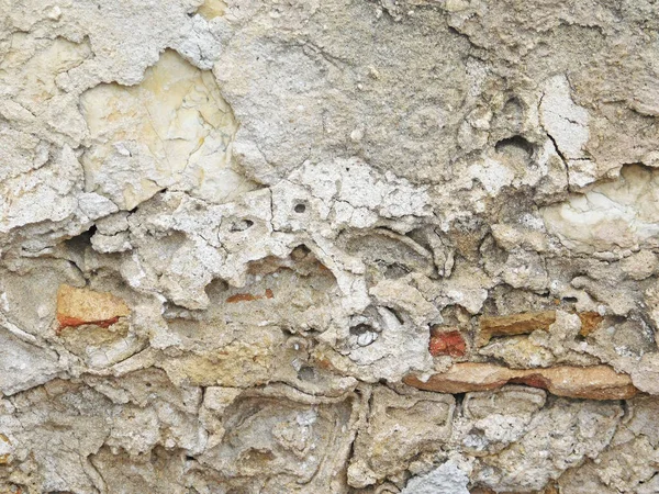 Bahçede taş dokusu, yakın görüş.