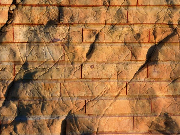 Eski taş duvarın dokusu, arkaplan 