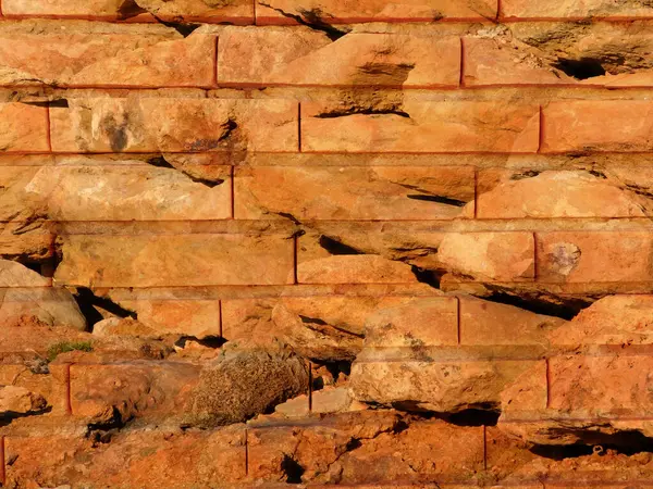 Arka plan için Bahçedeki Taş Doku 'nun yakın plan çekimi.