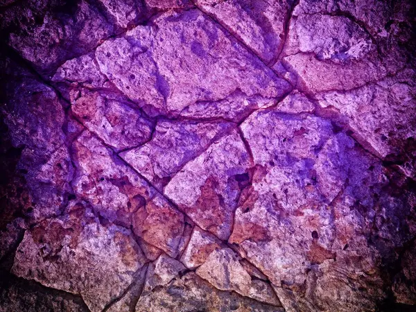 Arkaplan için mor renkli taş dokunun yakın plan çekimi