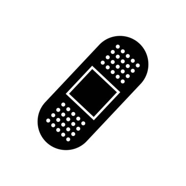 Bir bandaj simgesinin vektör çizimi