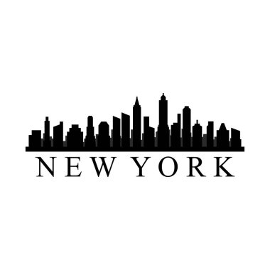 new york cityscape vector illustration