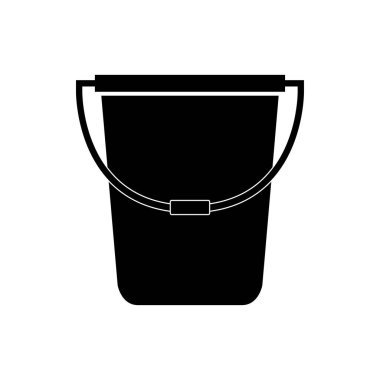 kova simgesi. vektör çizim