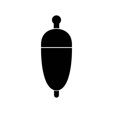 Beyaz arka planda Balıkçı Bob 'un silüeti