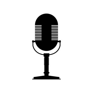 Müzik simgesi olan mikrofon